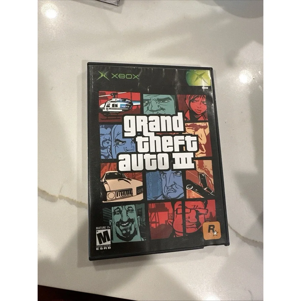Grand Theft Auto III 3 Xbox Blockbuster Edition CIB - Tested - Complete Rare
